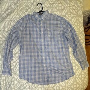 Men's Blue‎ Plaid Shirt - Nordstrom